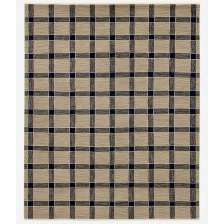 Handmade Elegant Cotton and Wool Handknotted Rug for Refined Living